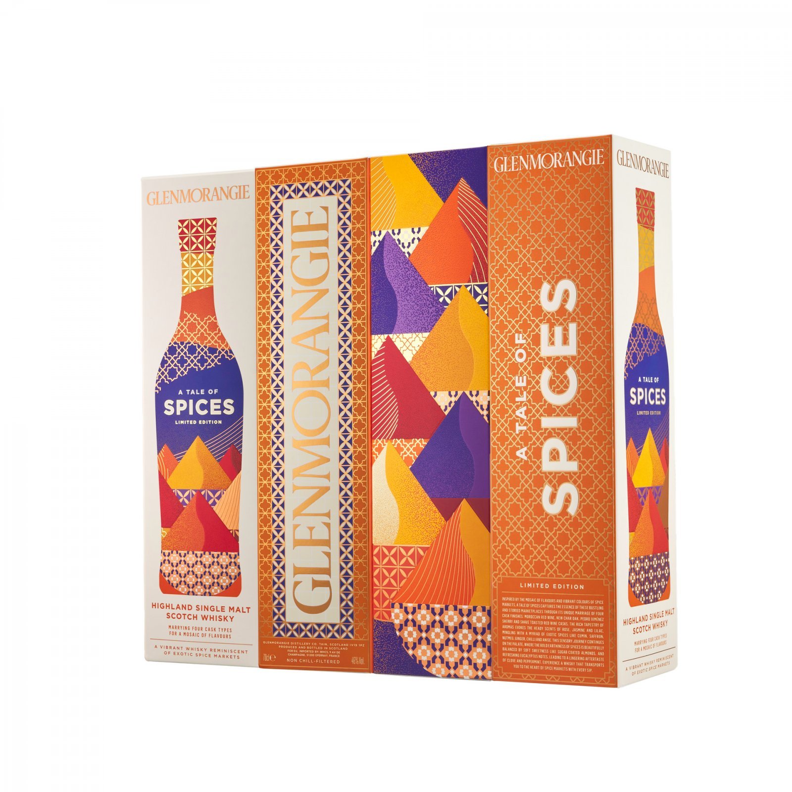 各国のスパイスを堪能できるウイスキー。グレンモーレンジ初、4種の樽